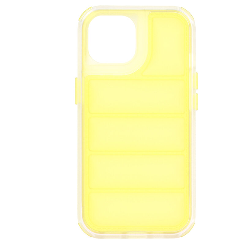 Husa iPhone 15 Techsuit Wave Shield, galben
