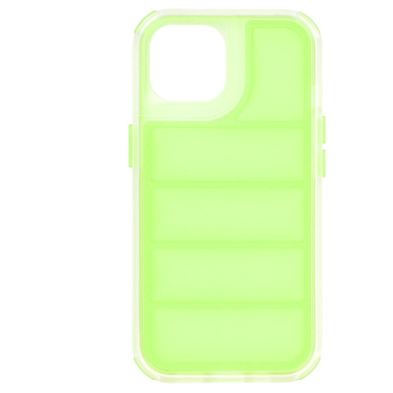 Husa iPhone 15 Techsuit Wave Shield, verde