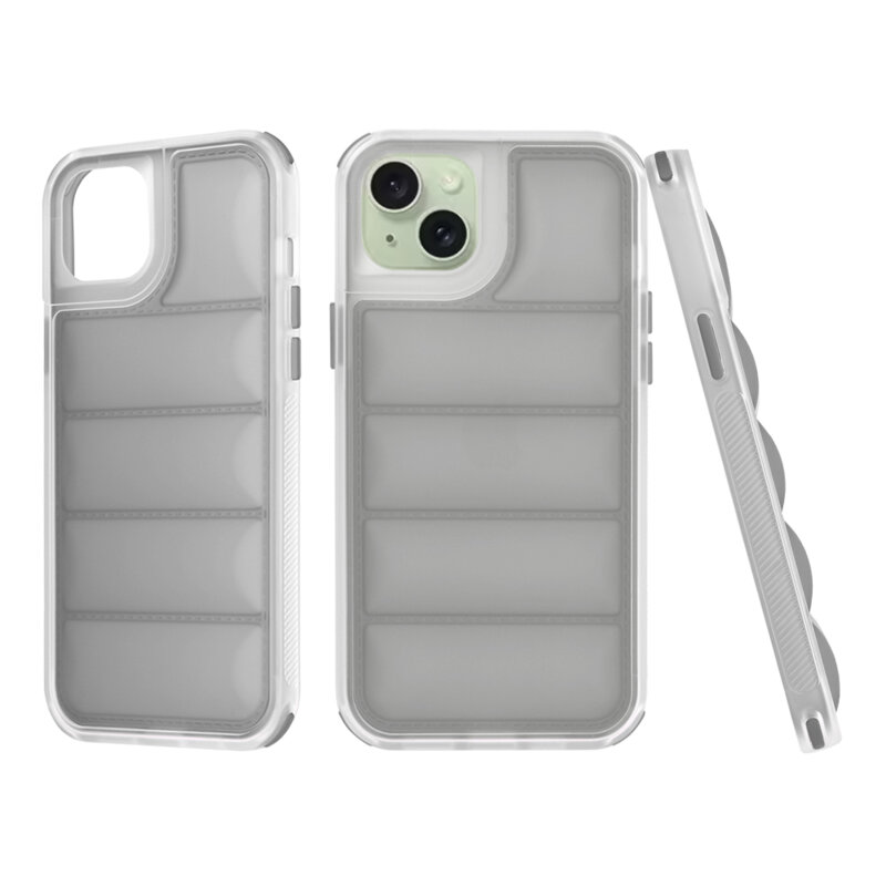 Husa iPhone 15 Plus Techsuit Wave Shield, negru