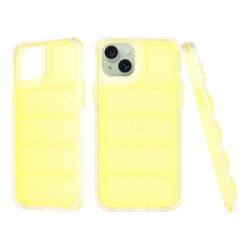 Husa iPhone 15 Plus Techsuit Wave Shield, galben