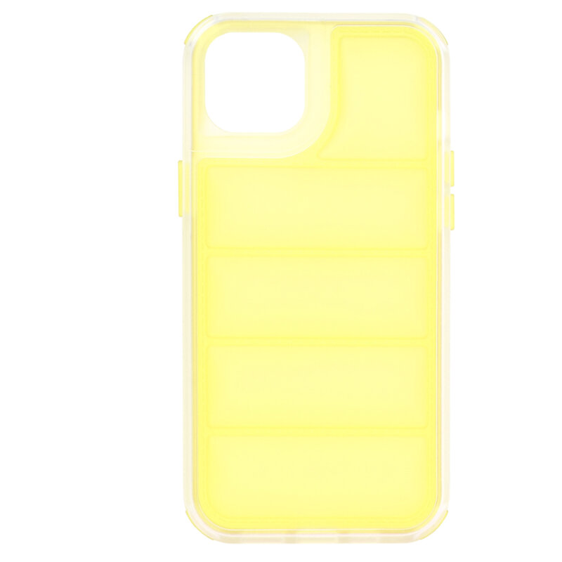 Husa iPhone 15 Plus Techsuit Wave Shield, galben