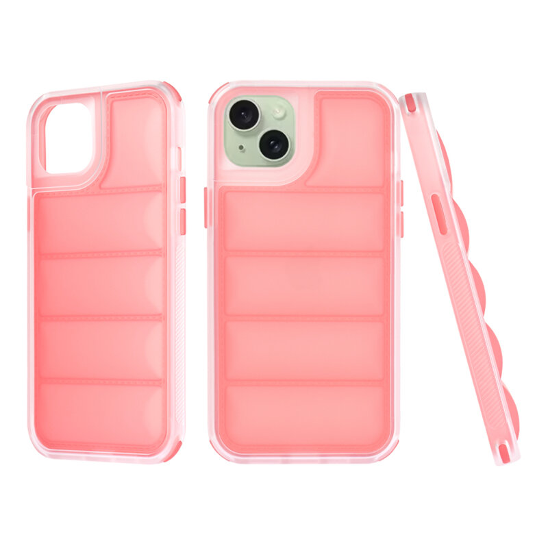 Husa iPhone 15 Plus Techsuit Wave Shield, rosu