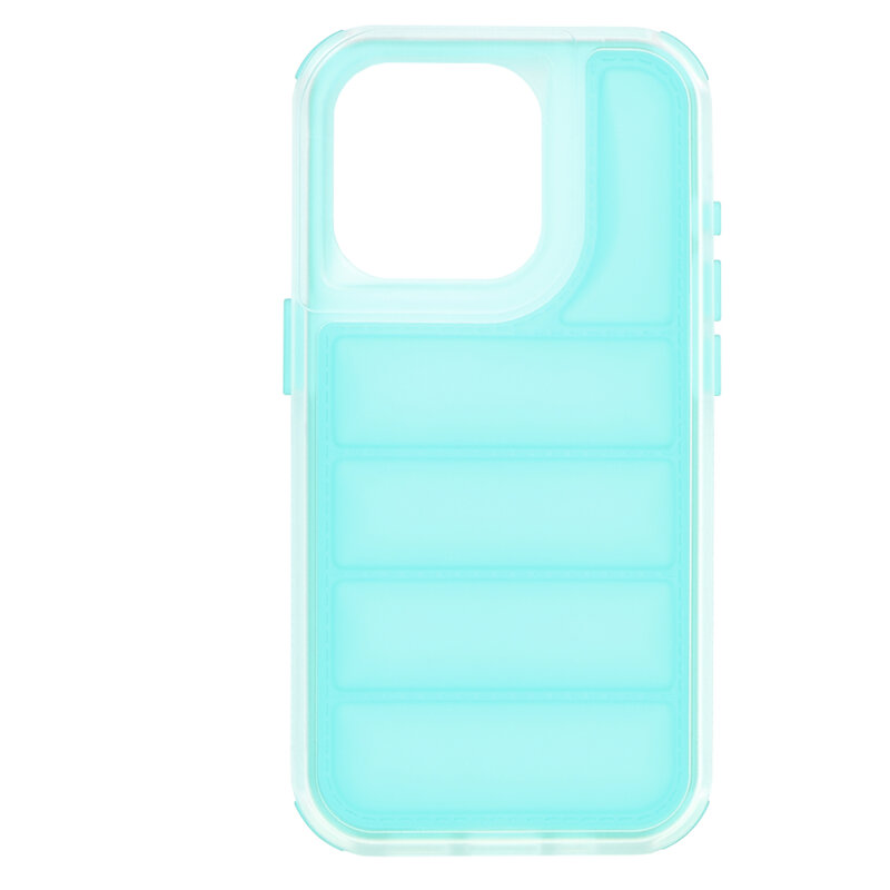 Husa iPhone 15 Pro Techsuit Wave Shield, turcoaz