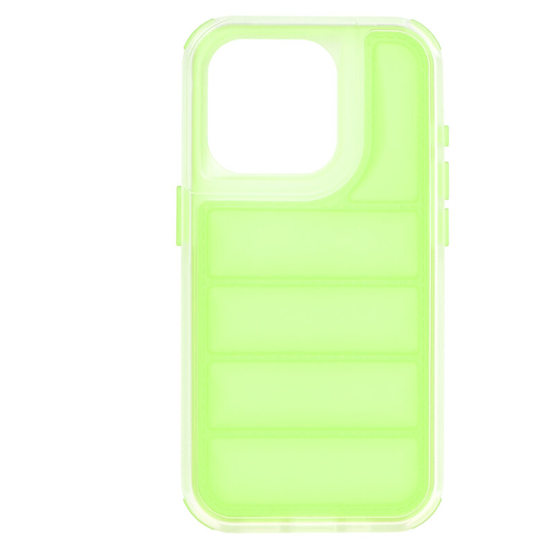 Husa iPhone 15 Pro Techsuit Wave Shield, verde