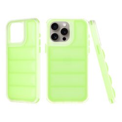 Husa iPhone 15 Pro Max Techsuit Wave Shield, verde