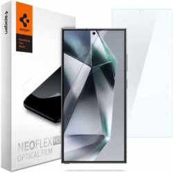 [Pachet 2x] Folie Samsung Galaxy S24 Ultra Spigen Neo Flex, transparenta