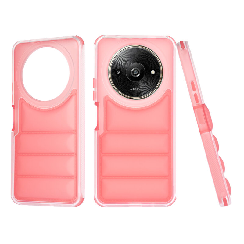 Husa Xiaomi Redmi A3x Techsuit Wave Shield, rosu