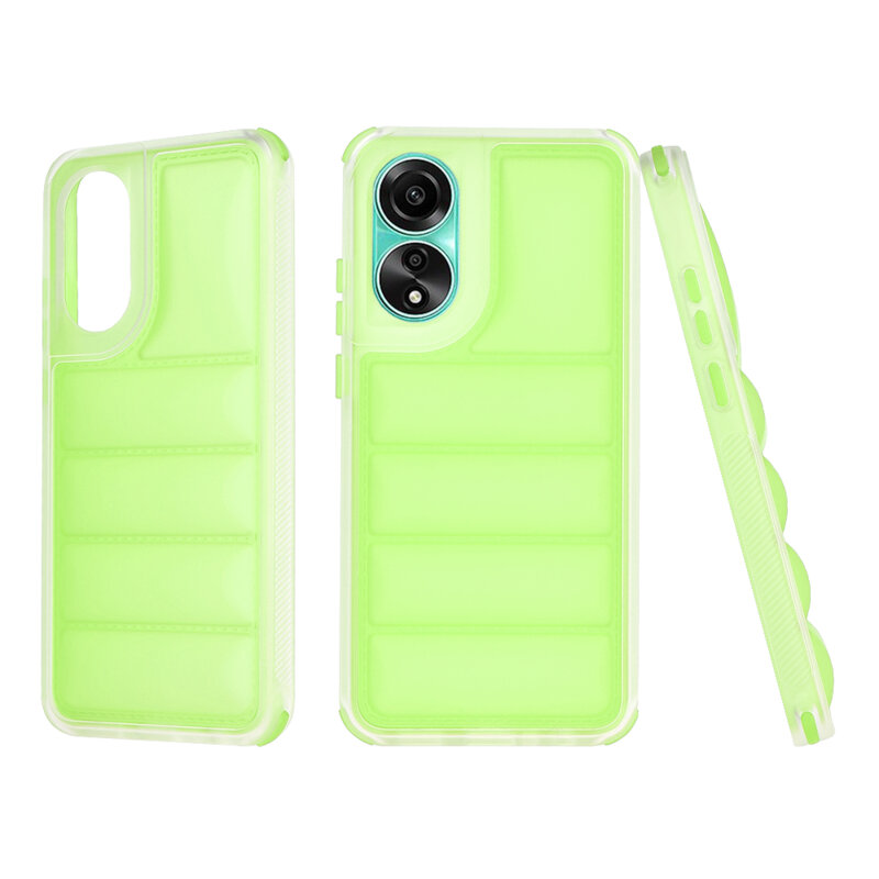 Husa Oppo A78 4G Techsuit Wave Shield, verde