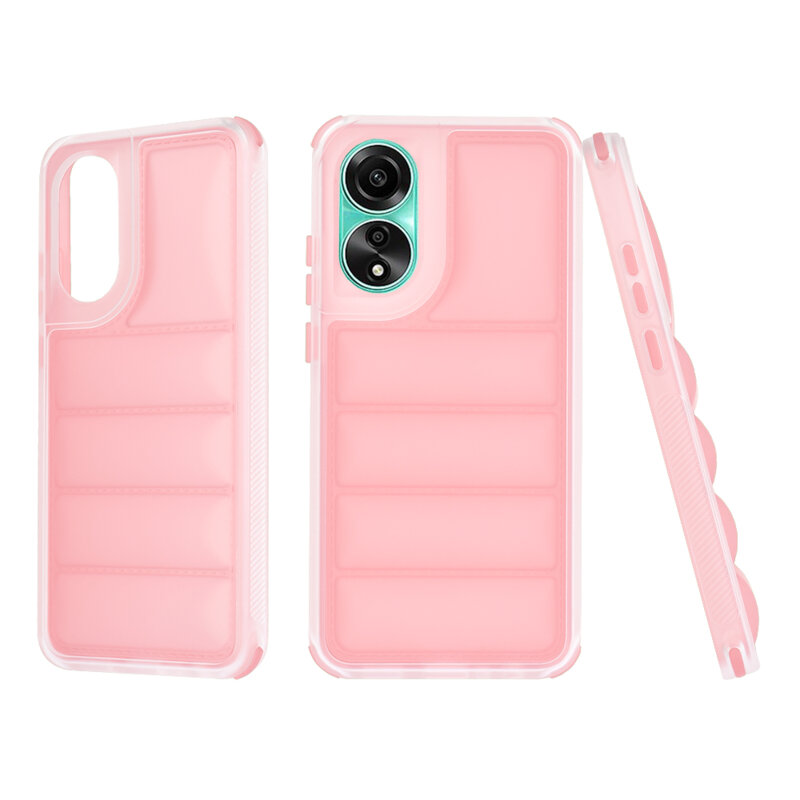 Husa Oppo A78 4G Techsuit Wave Shield, roz