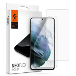 [Pachet 2x] Folie Samsung Galaxy S21 5G Spigen Neo Flex Solid - Clear