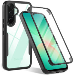 Husa 360° Samsung Galaxy A26 5G Techsuit ColorVerse, negru