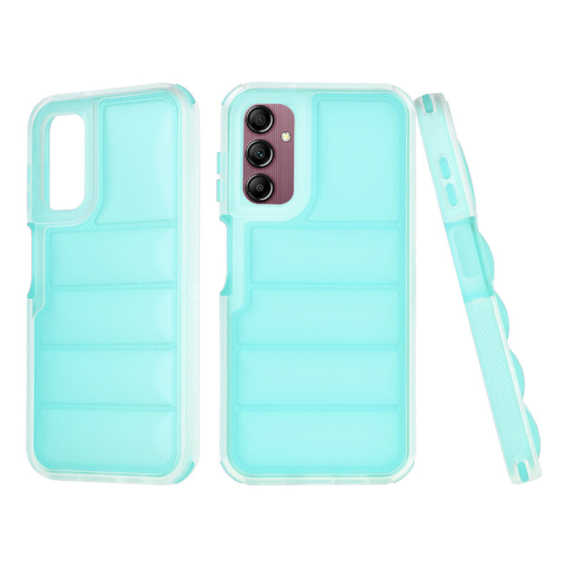 Husa Samsung Galaxy A14 4G Techsuit Wave Shield, turcoaz