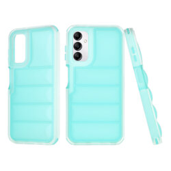Husa Samsung Galaxy A14 5G Techsuit Wave Shield, turcoaz