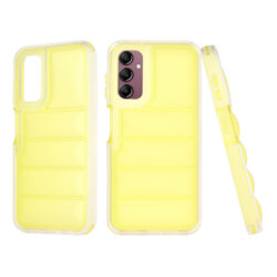 Husa Samsung Galaxy A14 4G Techsuit Wave Shield, galben
