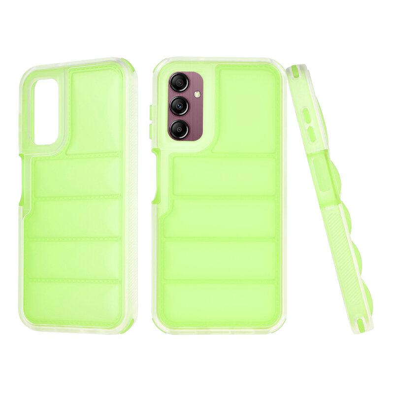 Husa Samsung Galaxy A14 4G Techsuit Wave Shield, verde
