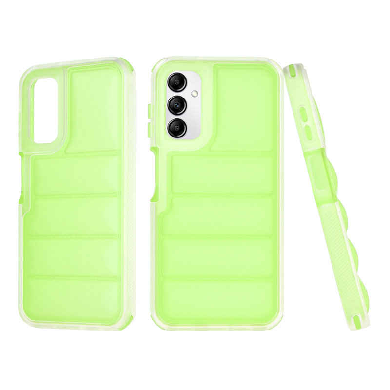 Husa Samsung Galaxy A14 5G Techsuit Wave Shield, verde