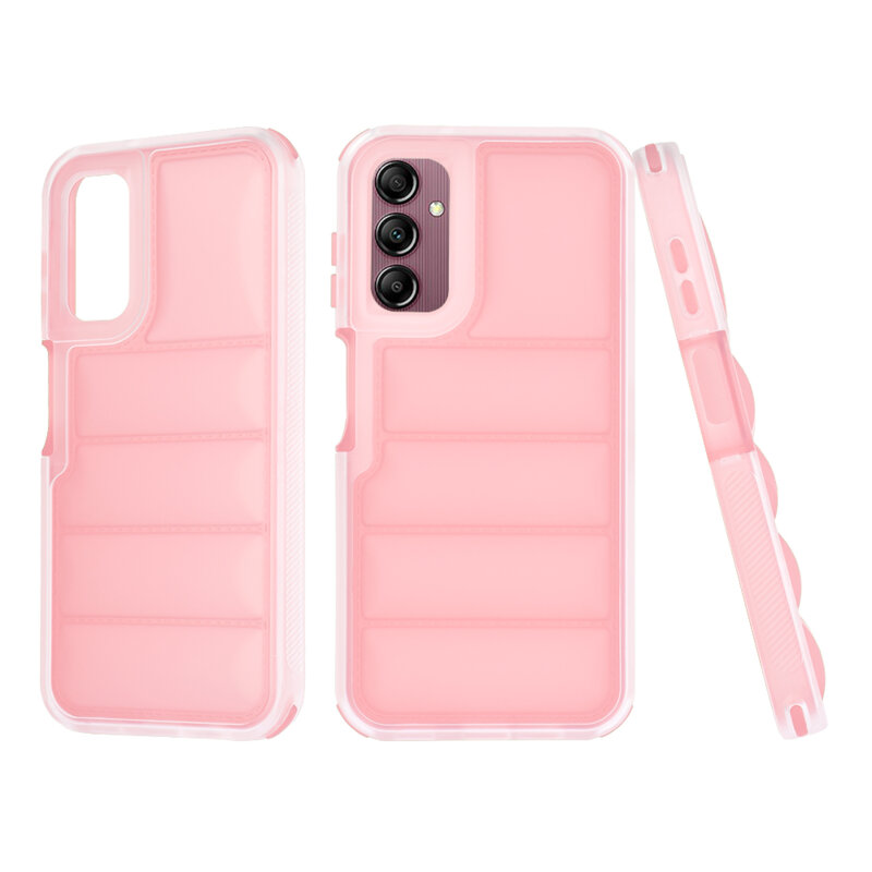 Husa Samsung Galaxy A14 4G Techsuit Wave Shield, roz