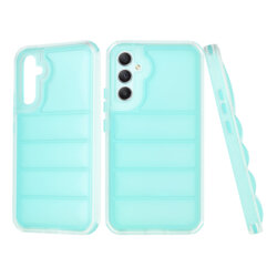 Husa Samsung Galaxy A34 5G Techsuit Wave Shield, turcoaz