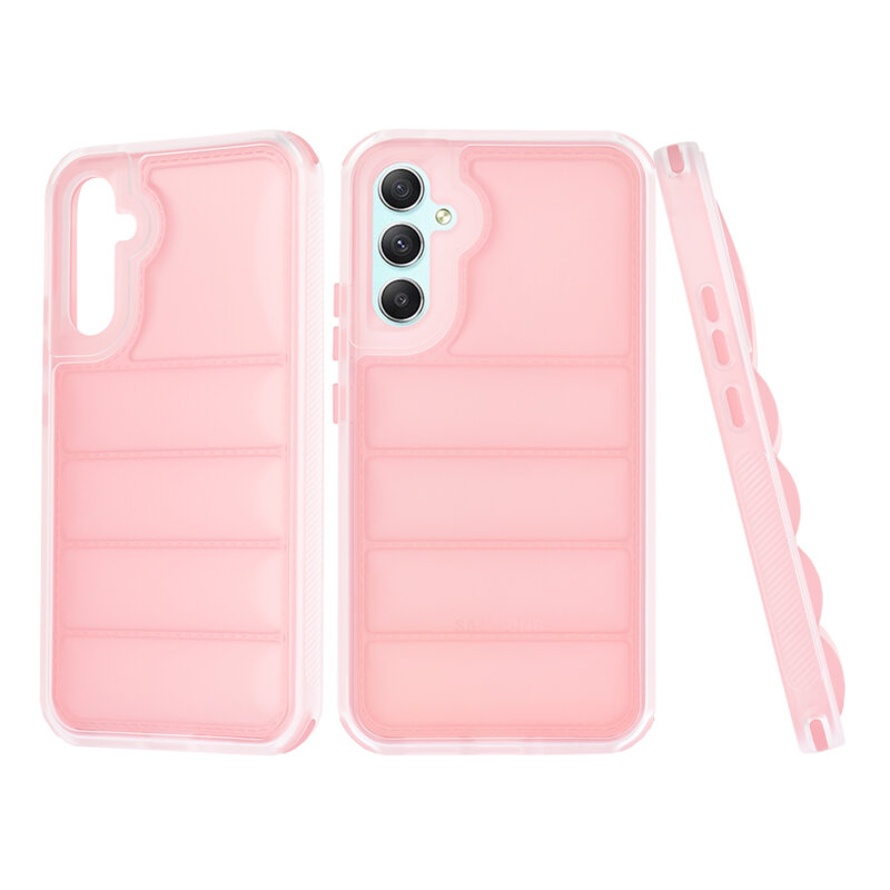 Husa Samsung Galaxy A34 5G Techsuit Wave Shield, roz
