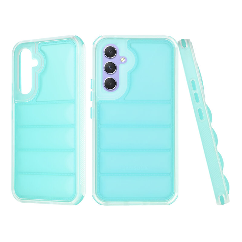 Husa Samsung Galaxy A54 Techsuit Wave Shield, turcoaz