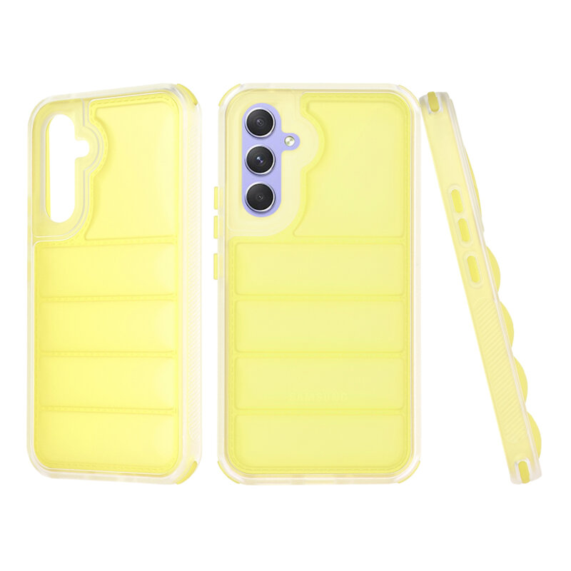 Husa Samsung Galaxy A54 Techsuit Wave Shield, galben