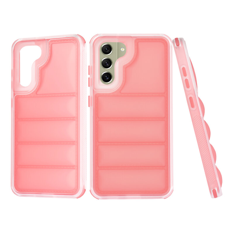 Husa Samsung Galaxy S21 FE 5G Techsuit Wave Shield, rosu