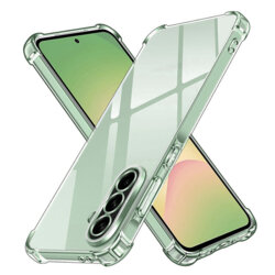 Husa Samsung Galaxy A56 5G Techsuit Shockproof Clear Silicone, transparenta
