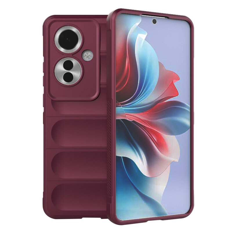 Husa Oppo Reno11 F Techsuit Magic Shield, bordo
