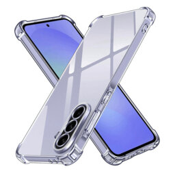 Husa Samsung Galaxy A36 5G Techsuit Shockproof Clear Silicone, transparenta
