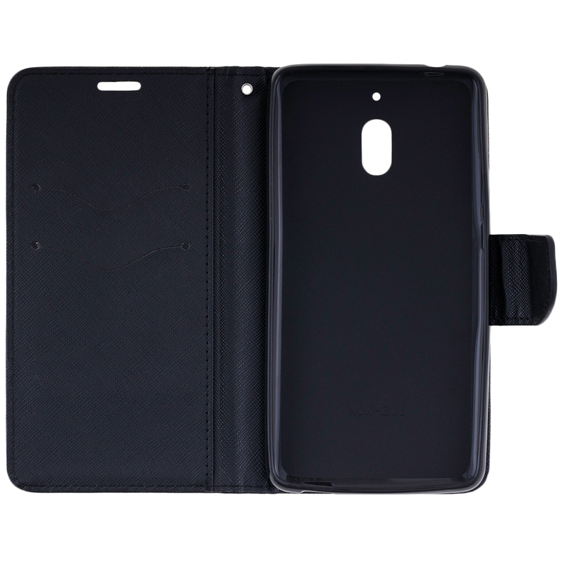 Husa Nokia 2.1 2018 Flip Negru MyFancy