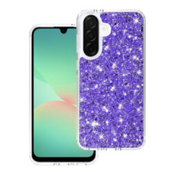 Husa cu sclipici Samsung Galaxy A26 5G Techsuit Sparkly Glitter, mov