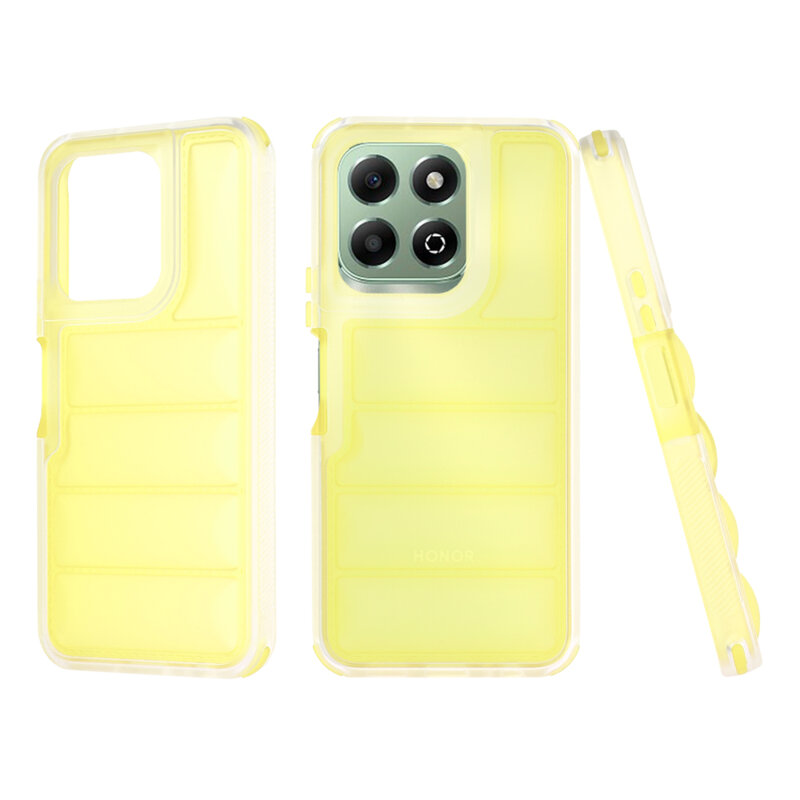 Husa Honor X6b Techsuit Wave Shield, galben