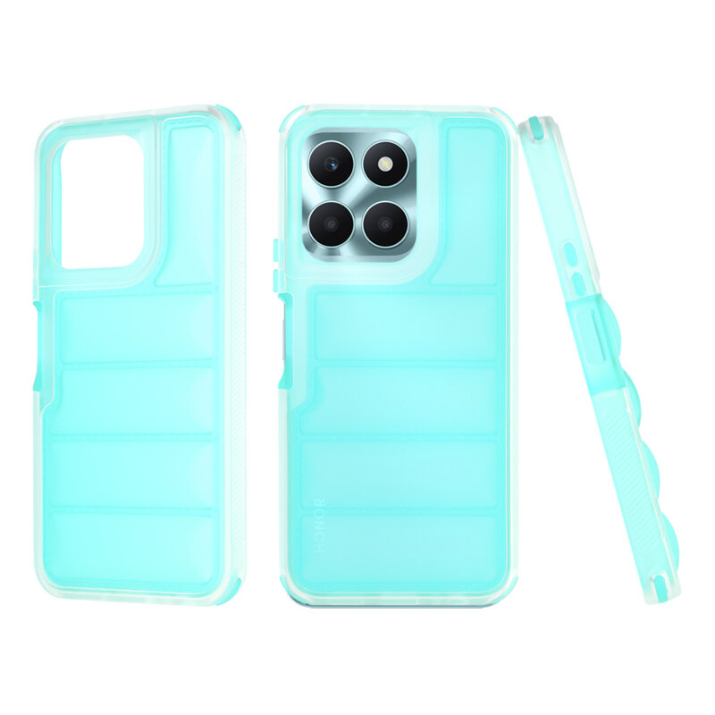 Husa Honor X6a Techsuit Wave Shield, turcoaz