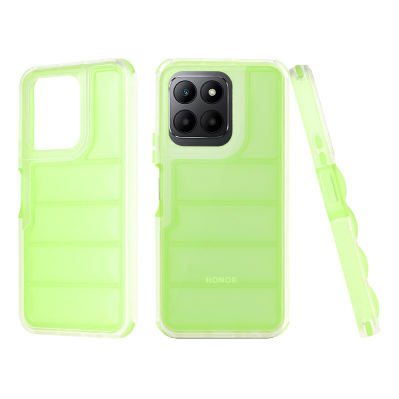 Husa Honor 70 Lite Techsuit Wave Shield, verde