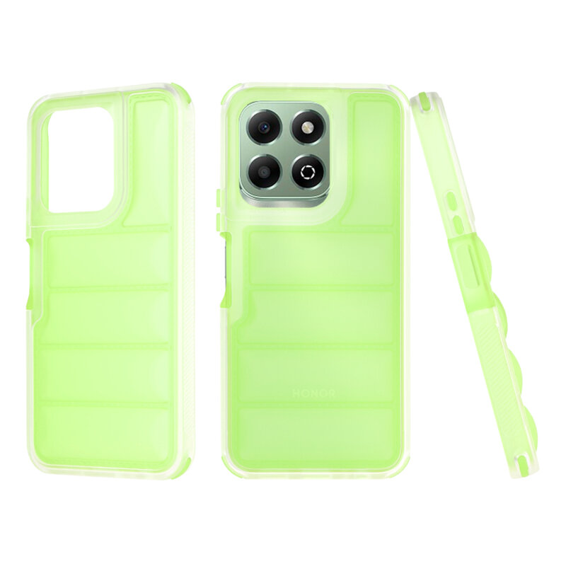 Husa Honor X6b Techsuit Wave Shield, verde