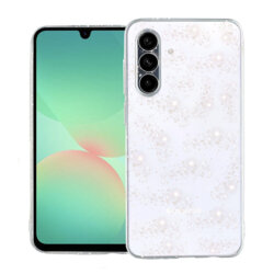 Husa sclipici Samsung Galaxy A26 5G Techsuit SparkleSkin, transparenta