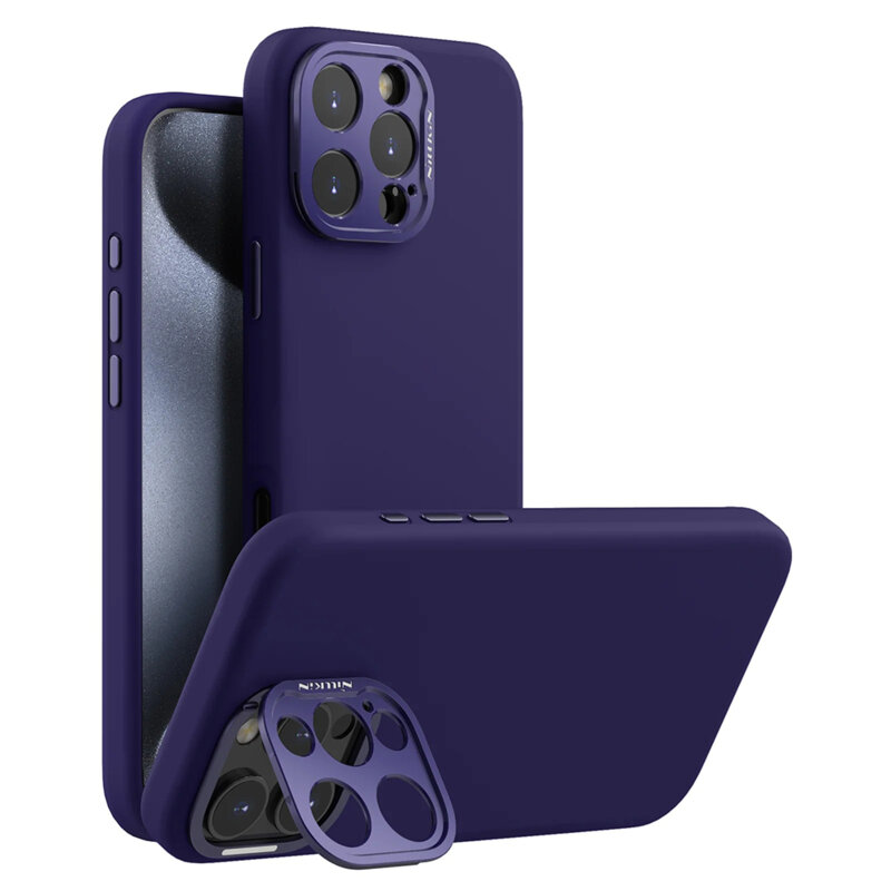 Husa iPhone 16 Pro Max Nillkin Lens Wing Magnetic, mov