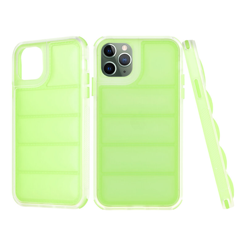 Husa iPhone 11 Pro Max Techsuit Wave Shield, verde