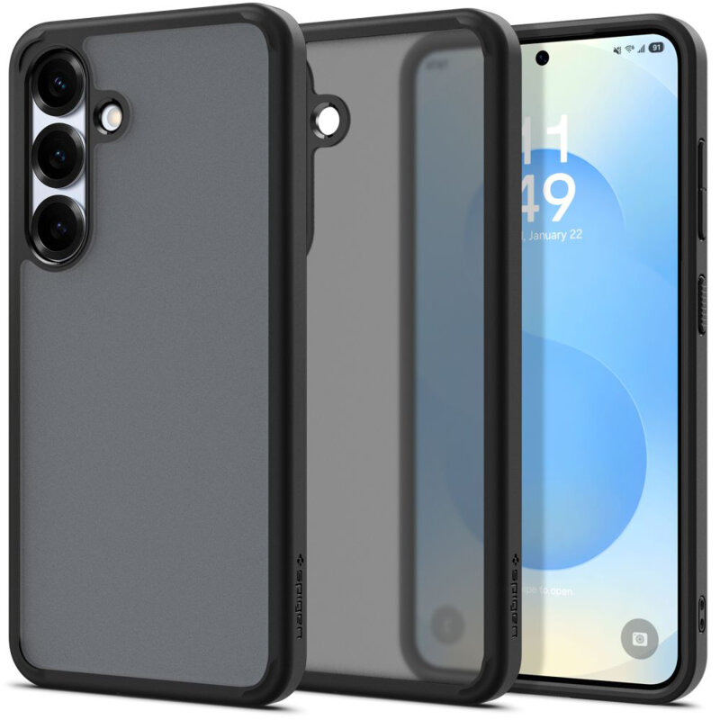 Husa Samsung Galaxy S25 Spigen Ultra Hybrid, cenusiu