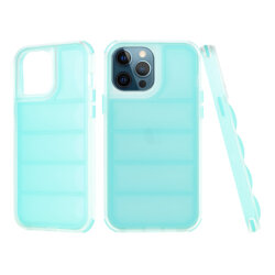 Husa iPhone 12 Pro Max Techsuit Wave Shield, turcoaz