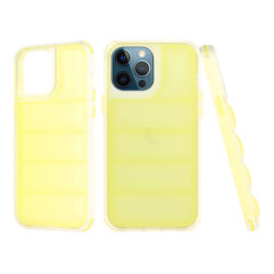 Husa iPhone 12 Pro Max Techsuit Wave Shield, galben