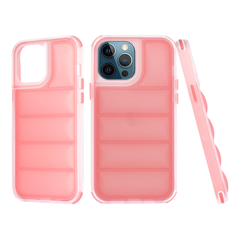 Husa iPhone 12 Pro Max Techsuit Wave Shield, rosu