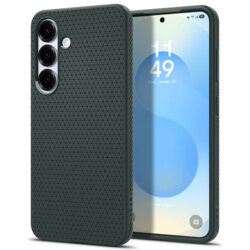 Husa Samsung Galaxy S25 Spigen Liquid Air, verde