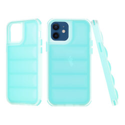 Husa iPhone 12 Techsuit Wave Shield, turcoaz