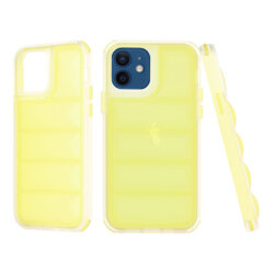 Husa iPhone 12 Techsuit Wave Shield, galben