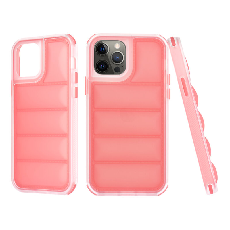 Husa iPhone 12 Pro Techsuit Wave Shield, rosu