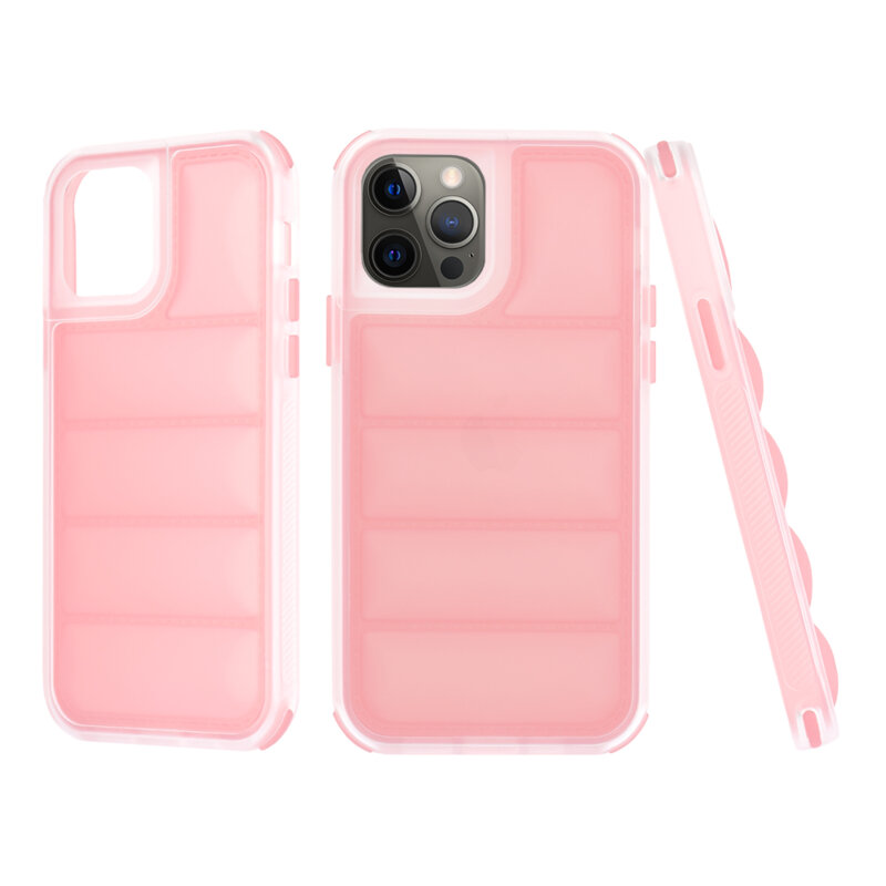 Husa iPhone 12 Pro Techsuit Wave Shield, roz