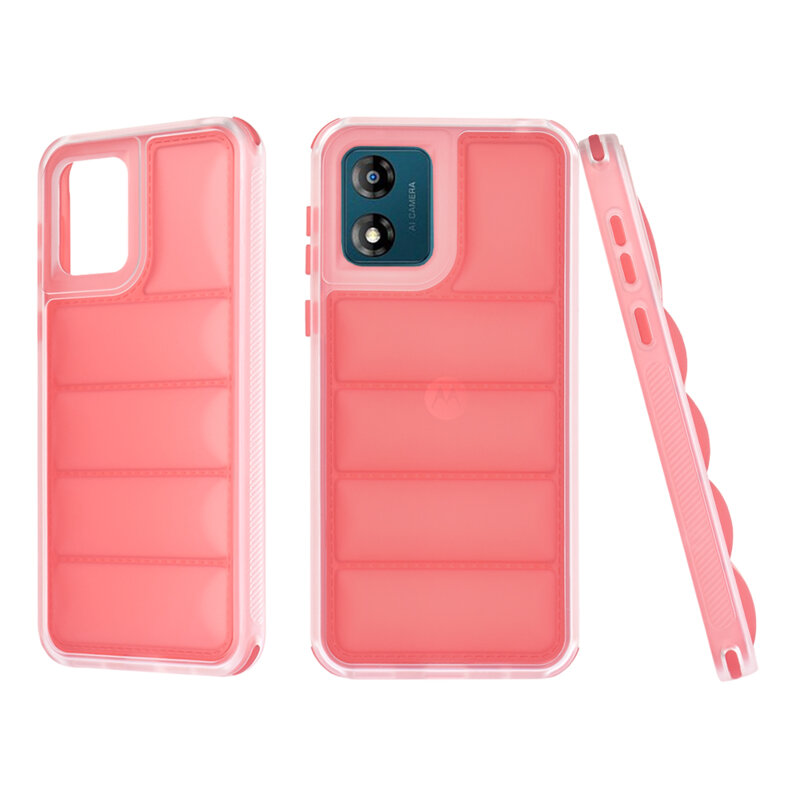 Husa Motorola Moto E13 Techsuit Wave Shield, rosu