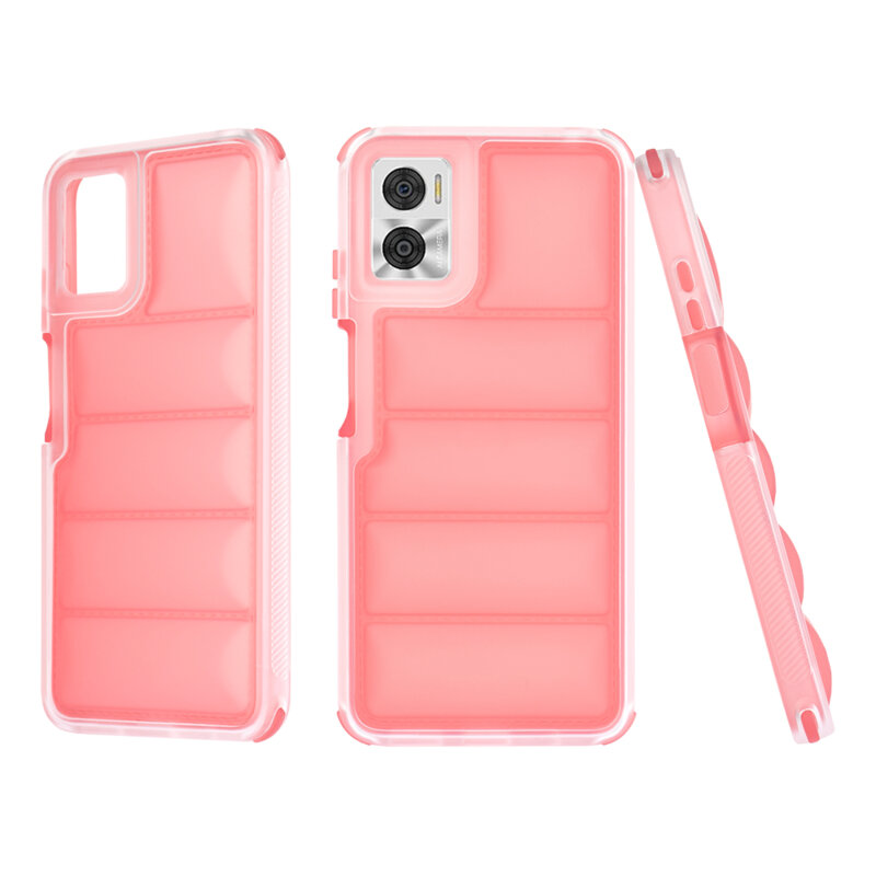 Husa Motorola Moto E22i Techsuit Wave Shield, rosu