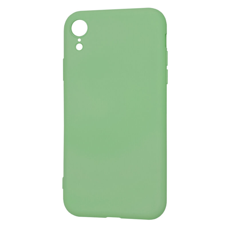 Husa silicon iPhone XR Techsuit SoftFlex, verde deschis